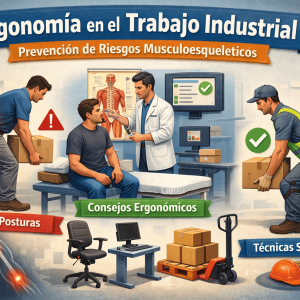 Ergonomía en trabajo industrial