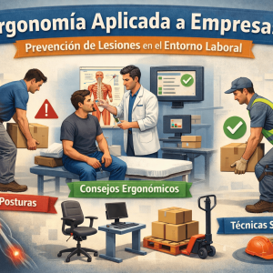 Ergonomía en entorno laboral