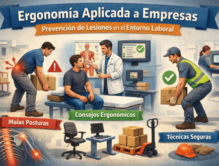 Ergonomía en entorno laboral