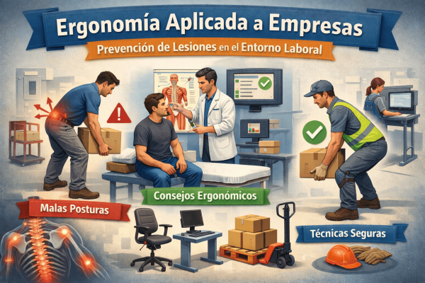 Ergonomía en entorno laboral