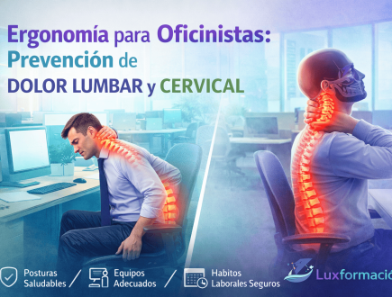 Prevención dolor lumbar y cervical en empresas