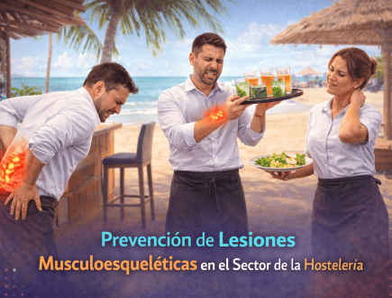 Prevención muscular hostelería