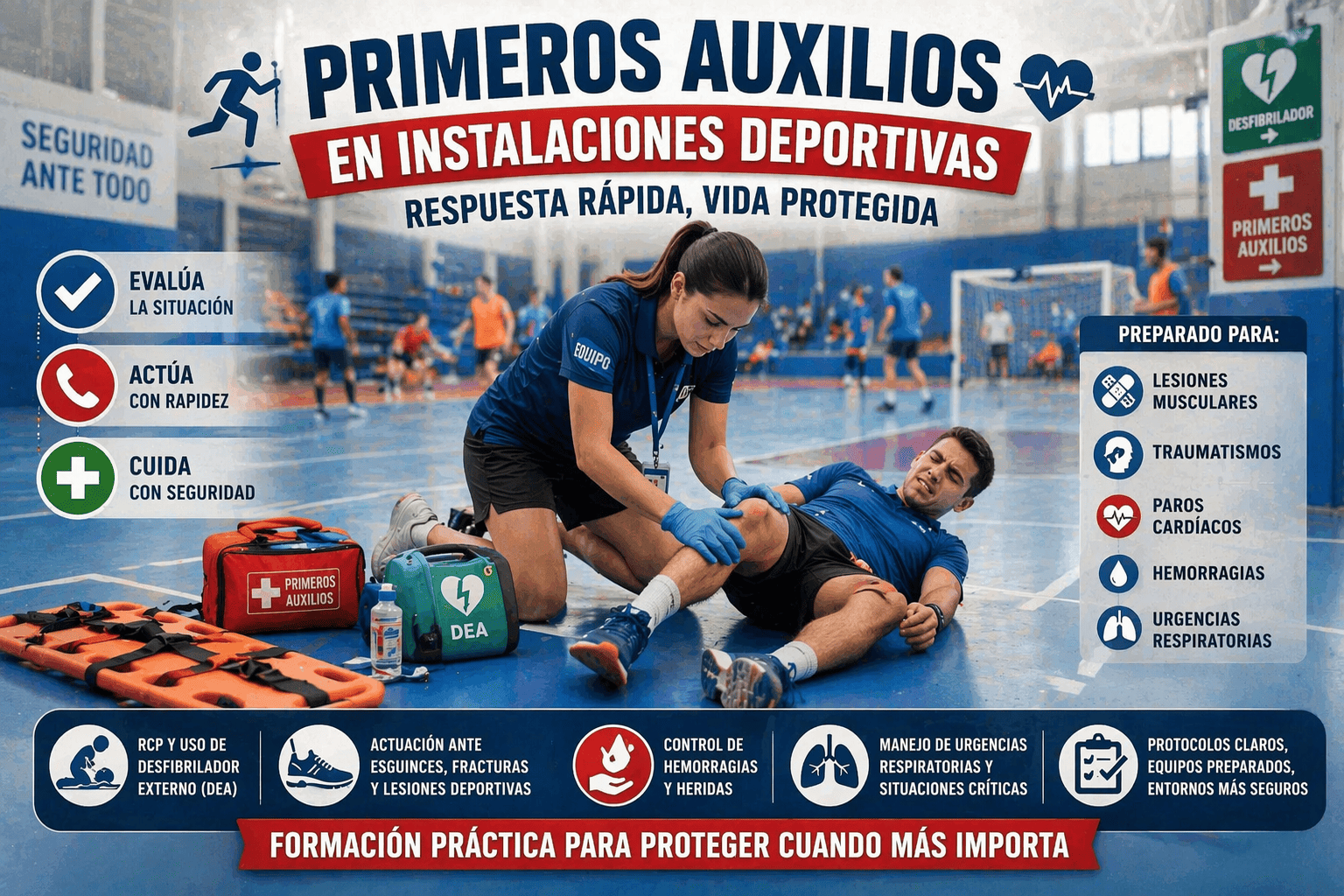 primeros auxilios deportivos