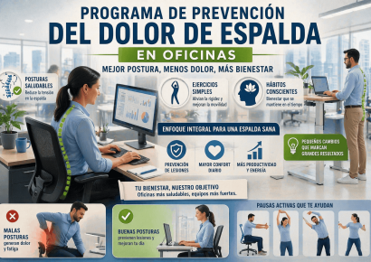 Prevención del dolor de espalda