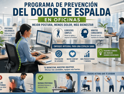 Prevención del dolor de espalda